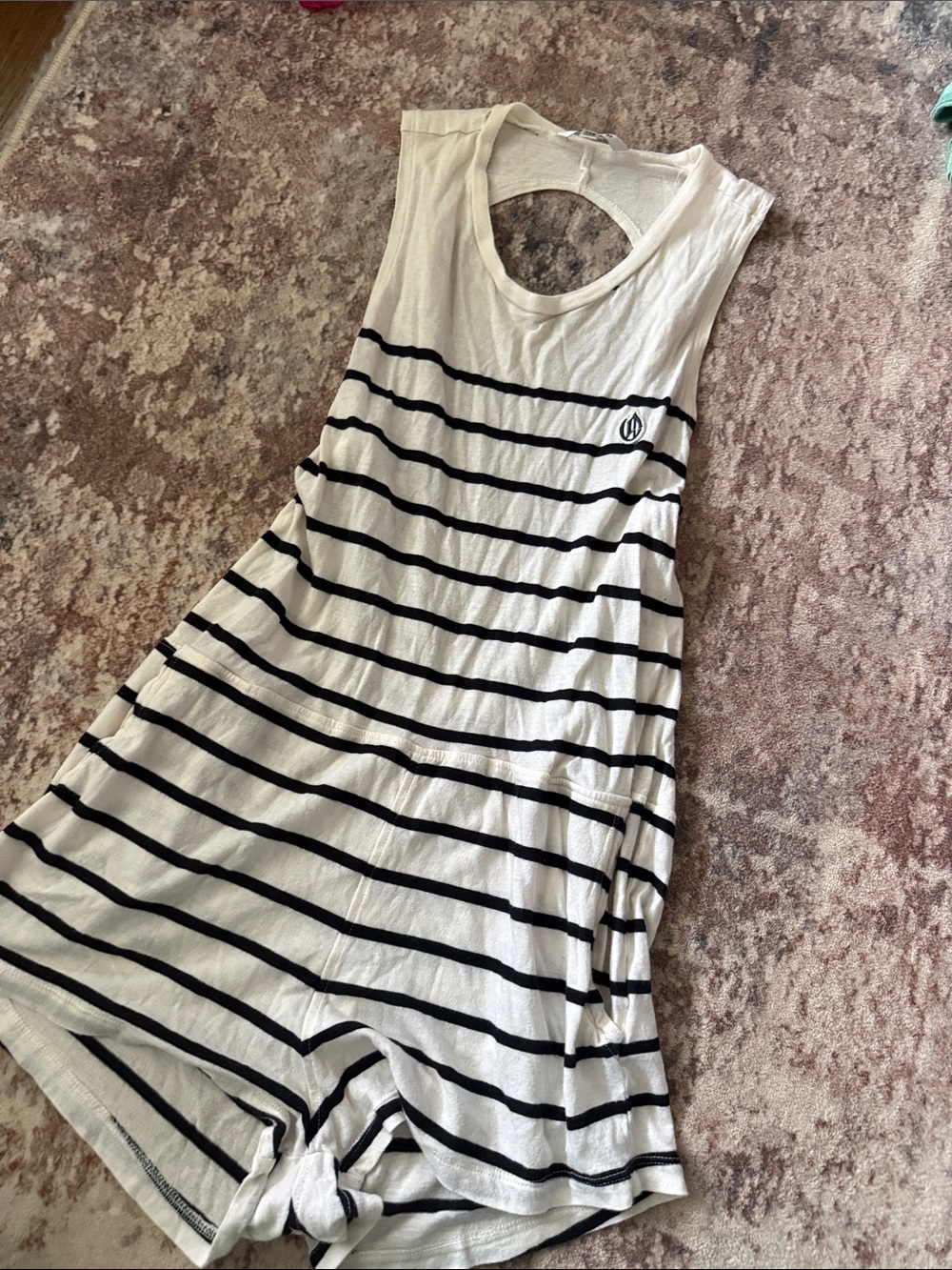 Obey Cream Ribbed Tank Top